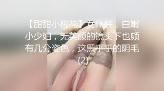 【甜甜小桃花】女仆装，白嫩小少妇，无美颜的镜头下也颇有几分姿色，这黑乎乎的阴毛 (2)