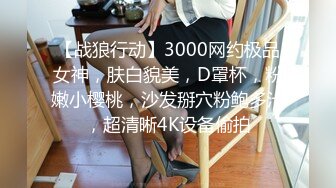 【战狼行动】3000网约极品女神，肤白貌美，D罩杯，粉嫩小樱桃，沙发掰穴粉鲍多汁，超清晰4K设备偷拍