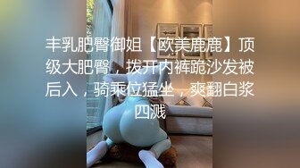 丰乳肥臀御姐【欧美鹿鹿】顶级大肥臀，拨开内裤跪沙发被后入，骑乘位猛坐，爽翻白浆四溅