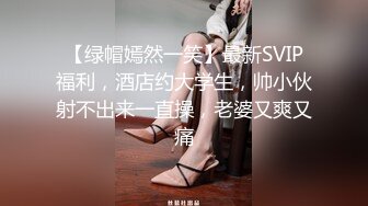 【绿帽嫣然一笑】最新SVIP福利，酒店约大学生，帅小伙射不出来一直操，老婆又爽又痛