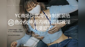 YC商场抄底两个jk制服装绝色小女神,粉内裤前后都被淫液浸湿了