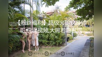 【粉丝福利】超级火的纹身帅哥,洗澡视频,大屌若隐若现