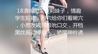 18清纯甜美萝莉妹子，情趣学生短裙，掰穴给你们看嫩穴，小男友拔屌吸吮口交，开档黑丝振动棒插入，娇喘呻吟诱人