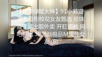 【超顶绿帽大神】91小懒猫 调教母狗校花女友甄选 珍珠骚丁露出取外卖 开肛调教 网吧露出 3P激战极品M属性女友 (6)