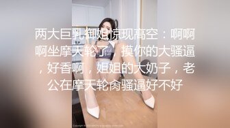 两大巨乳御姐惊现高空：啊啊啊坐摩天轮了，摸你的大骚逼，好香啊，姐姐的大奶子，老公在摩天轮肏骚逼好不好