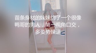 苗条身材的妹妹约了一个很像鸭哥的男人，第一视角口交，多姿势操逼