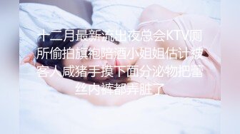 十二月最新流出夜总会KTV厕所偷拍旗袍陪酒小姐姐估计被客人咸猪手摸下面分泌物把蕾丝内裤都弄脏了