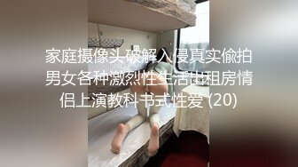 家庭摄像头破解入侵真实偸拍男女各种激烈性生活出租房情侣上演教科书式性爱 (20)